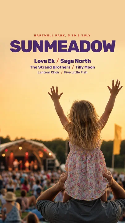 Example campaign, festival: Sunmeadow family festival, Story